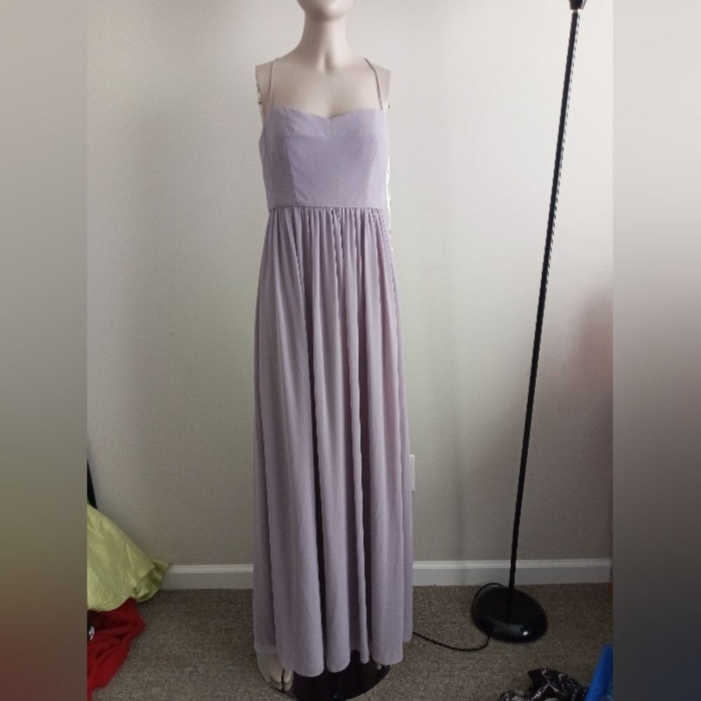 Designer lilac gown size 6